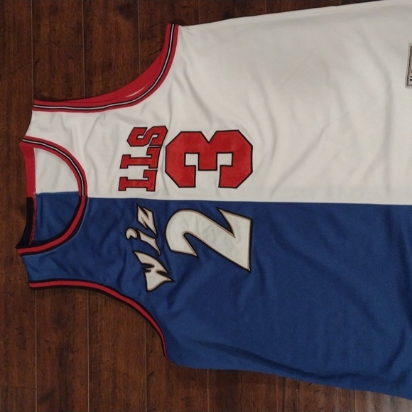 jordan wizards jersey mitchell and ness